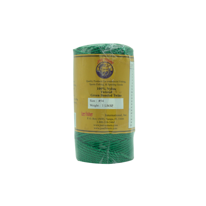 Joy Fish Green and Bonded Twisted Nylon Twine