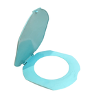 Lee Fisher Sports ISMART John Toilet Seat with Cover Blue