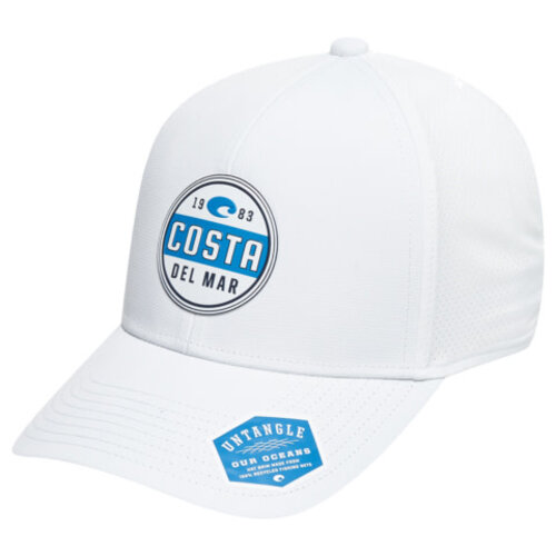 Costa del Mar Prado Performance Hat White