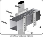 T-H Marine 1000LB Offset Swing-Up Trailer Jack