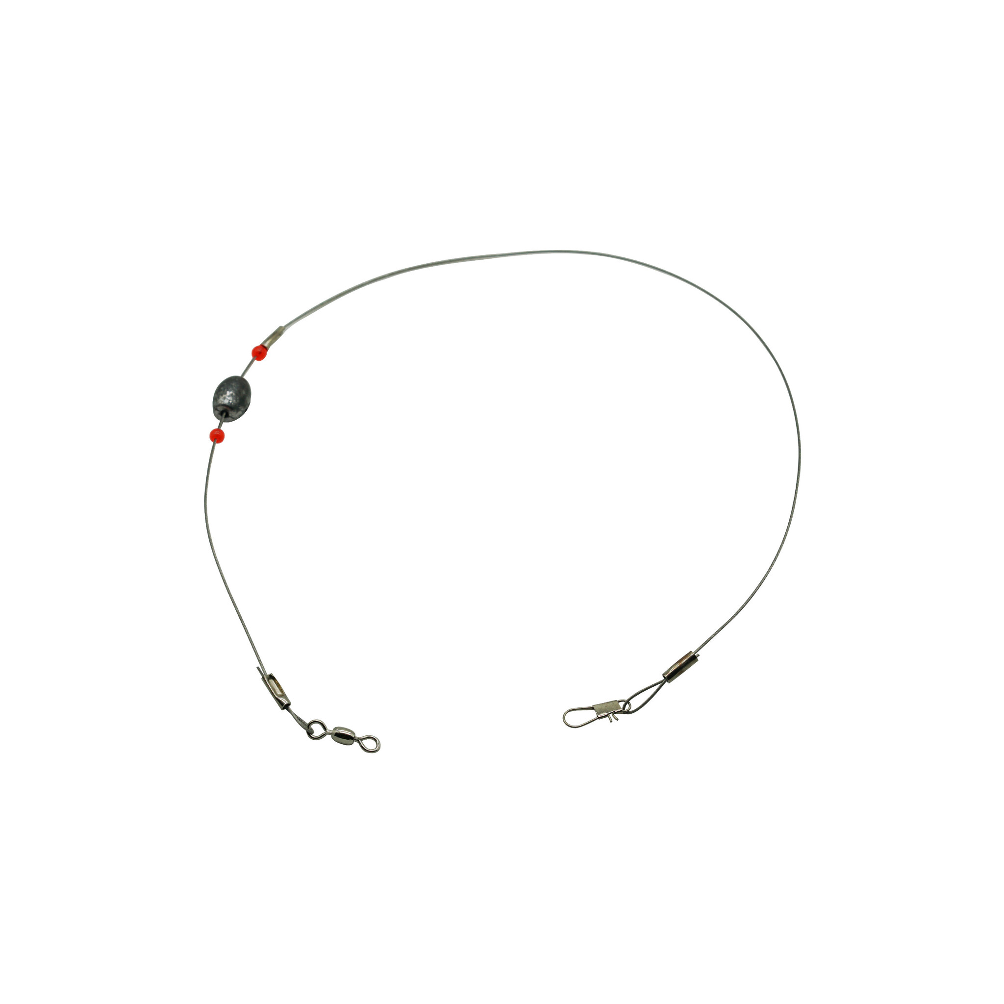 Joy Fish Weighted RediRig 40Lb 18" Stainless Steel Snap FLFO