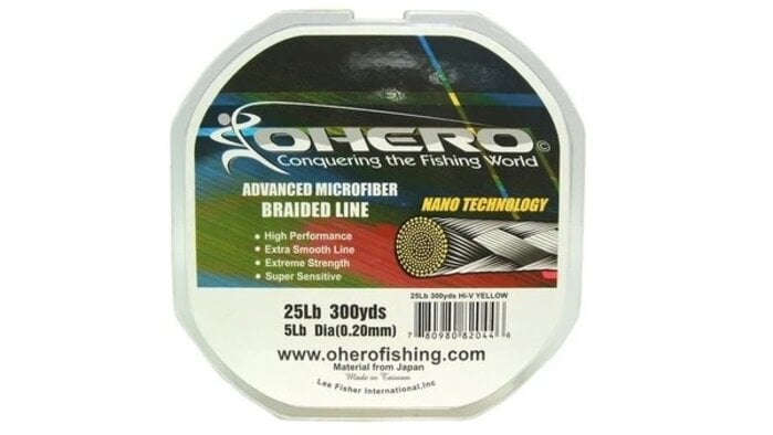 Ohero Advanced Braid Spool 300 Yard