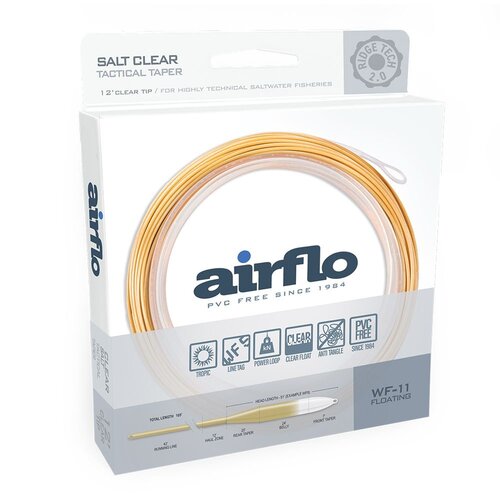 Airflo Ridge 2.0 Flats Tactical Taper Clear Tip