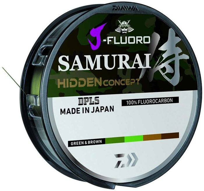 Daiwa J-Fluoro Samurai Hidden Fluorocarbon 18Lb Spool 220yd