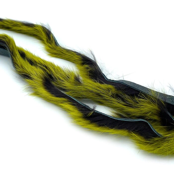 Hareline Dubbin Magnum Frostip Rabbit Strips