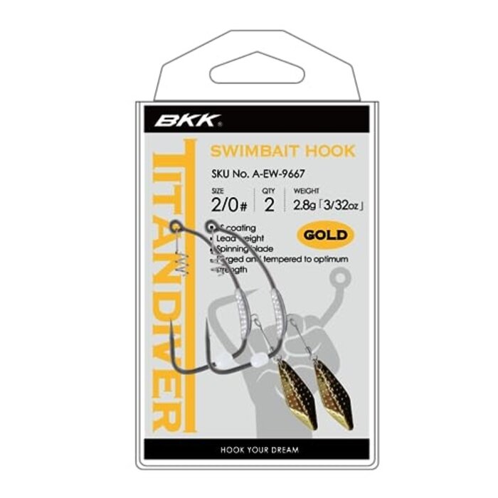 BKK Titan Diver Swimbait Hook