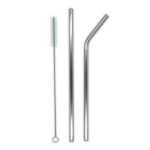 VIVA Plastic Straw with Brush 30oz 2/Pk