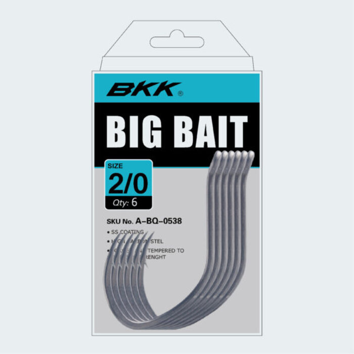 BKK Big Bait J Hooks