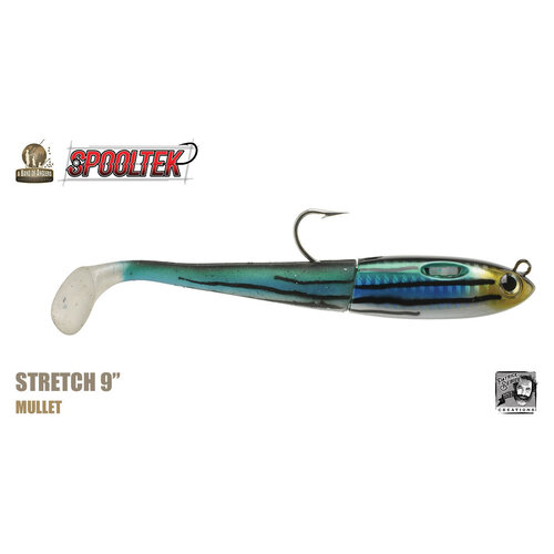 Spooltek Stretch 9" Super Long Distance Mullet