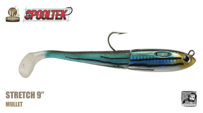 Spooltek Stretch 9" Super Long Distance Mullet