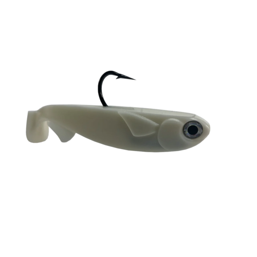 R & R 8.5" Tough Soft Plastic Linethrough Swim Bait 2oz