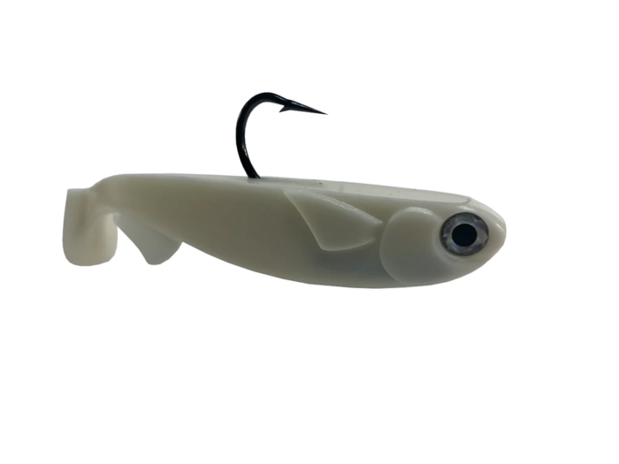 R & R 8.5" Tough Soft Plastic Linethrough Swim Bait 2oz