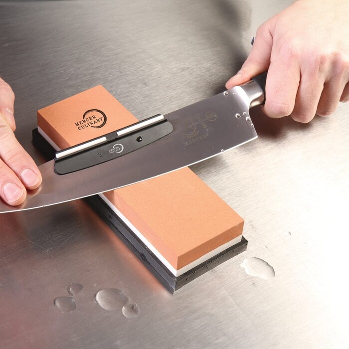 Mercer  Standard Combination Starter 400/1000 Grit Sharpening Stone