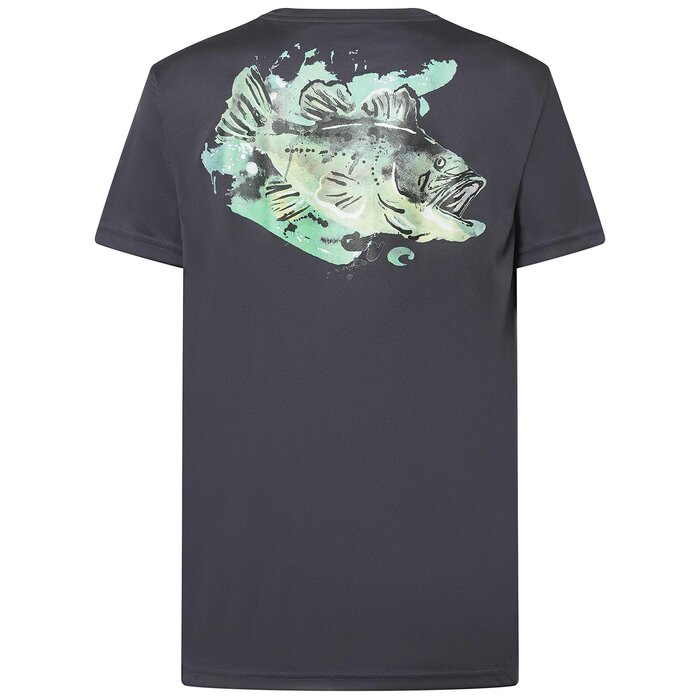 Costa Del Mar Tech Splash Series SS Shirt, Gray, S