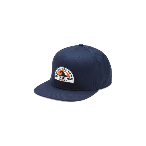 Costa del Mar Embroidered Maverick Snapback Hat Navy Blue