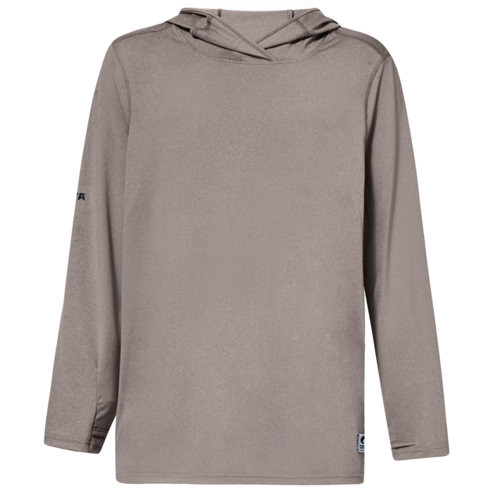 Costa Del Mar Voyager Performance Hoodie, Storm Grey Heather, L