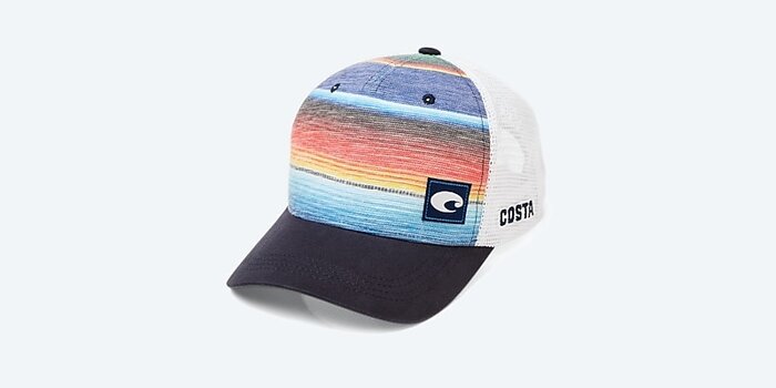 Costa Del Mar Baja Trucker Hat Blue
