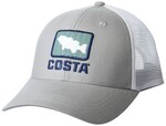Costa Del Mar Bass Waves Trucker Gray
