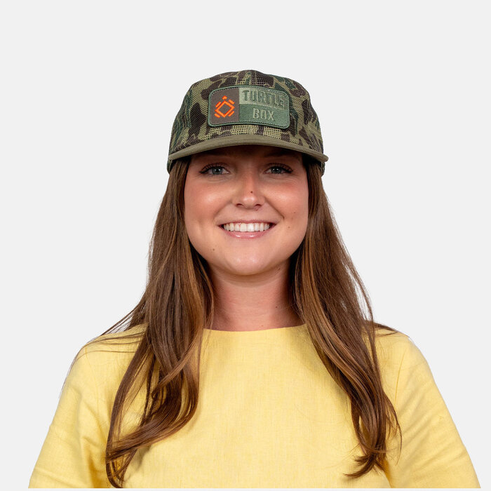 TurtleBox All Mesh Camo Trucker Hat