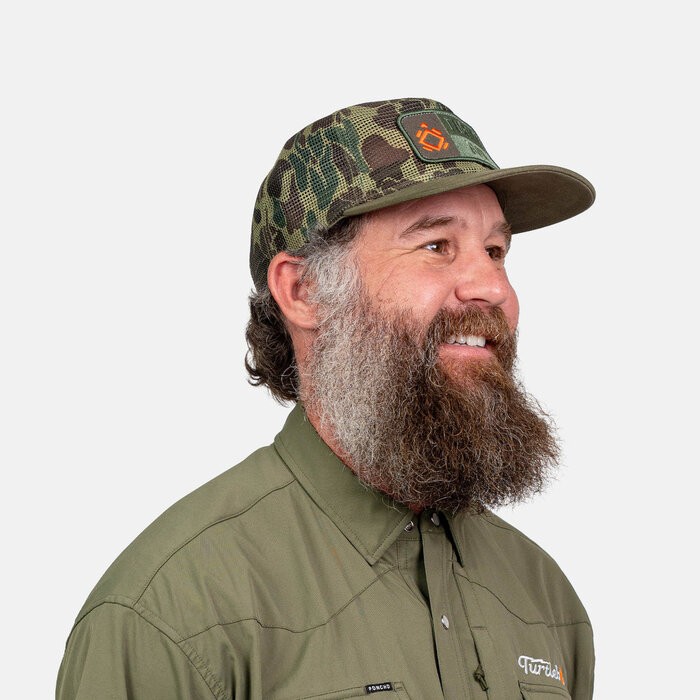TurtleBox All Mesh Camo Trucker Hat