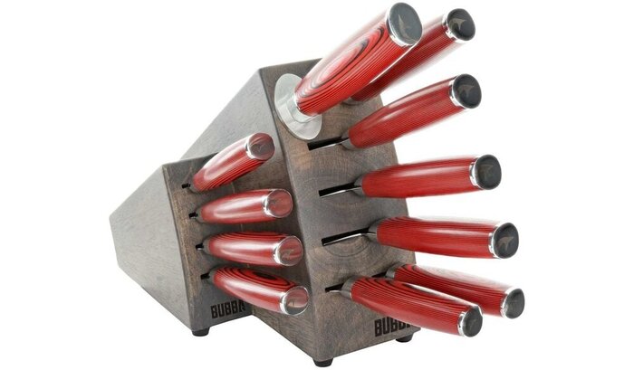 Bubba Blade Complete Kitchen and Steak Knife Set