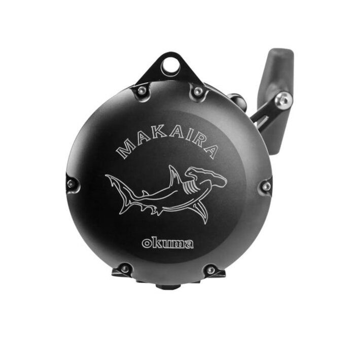 Makaira Machined Aluminum "LBS" Land Based Shark 2-Speed Lever Drags