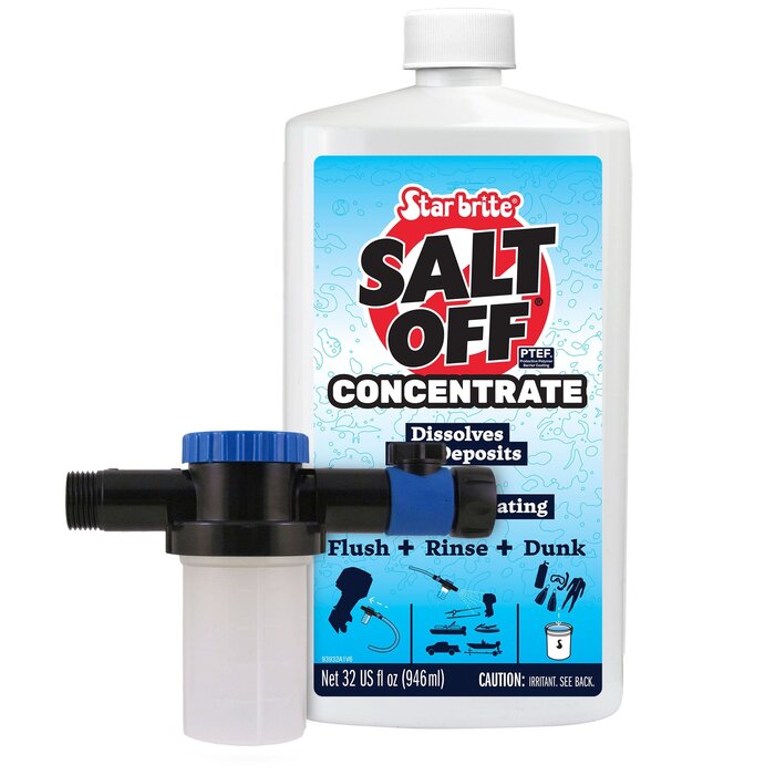 Star Brite Salt Off Concentrate - Salt Remover Wash & Engine Flush 32 oz
