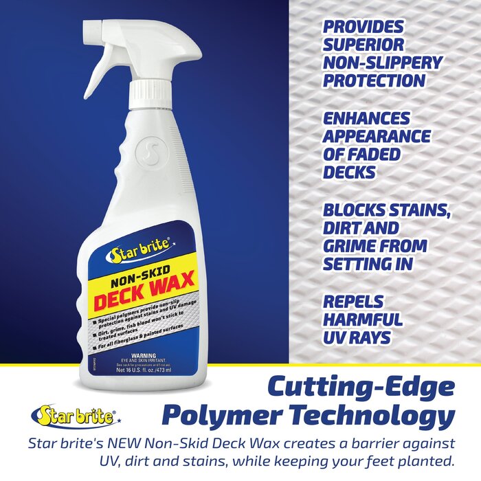Star Brite Non-Skid Deck Wax Spray 16 oz