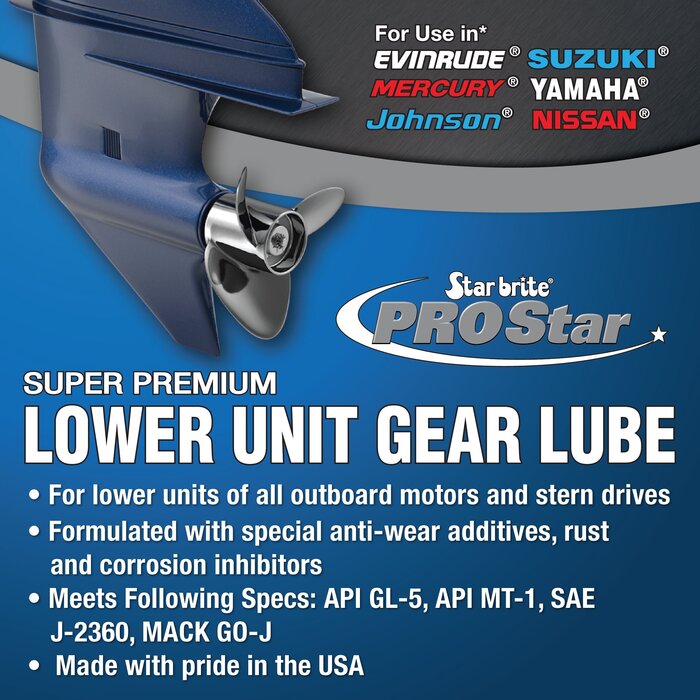 Star Brite High Viscosity Lower Unit Gear Lube 80W-90 32 oz