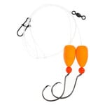 Eagle Claw Lazer Sharp Pompano Double Hook Rigs