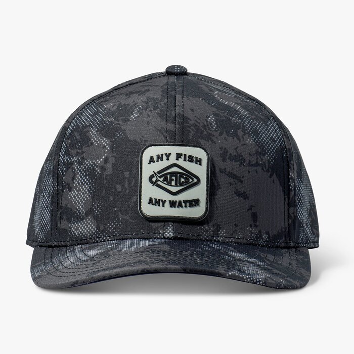 Aftco Flippin' Tech Hat Black Storm Camo