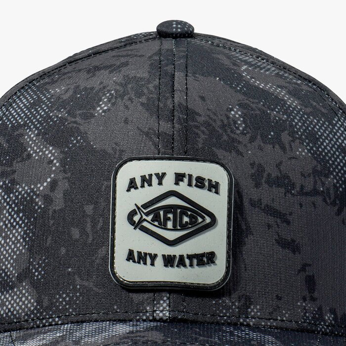 Aftco Flippin' Tech Hat Black Storm Camo