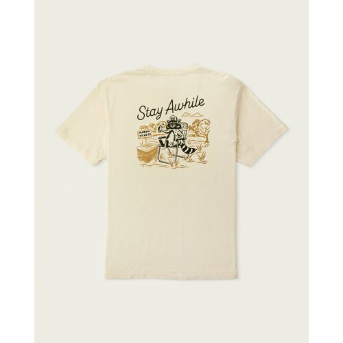 Marsh Wear Stay Awhile T-Shirt Vintage White