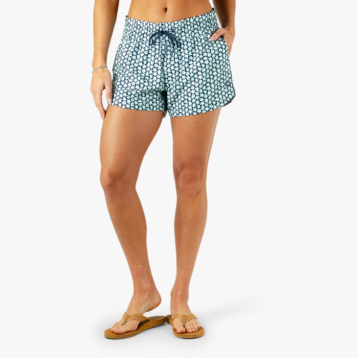 Aftco Womens Strike Short Printed