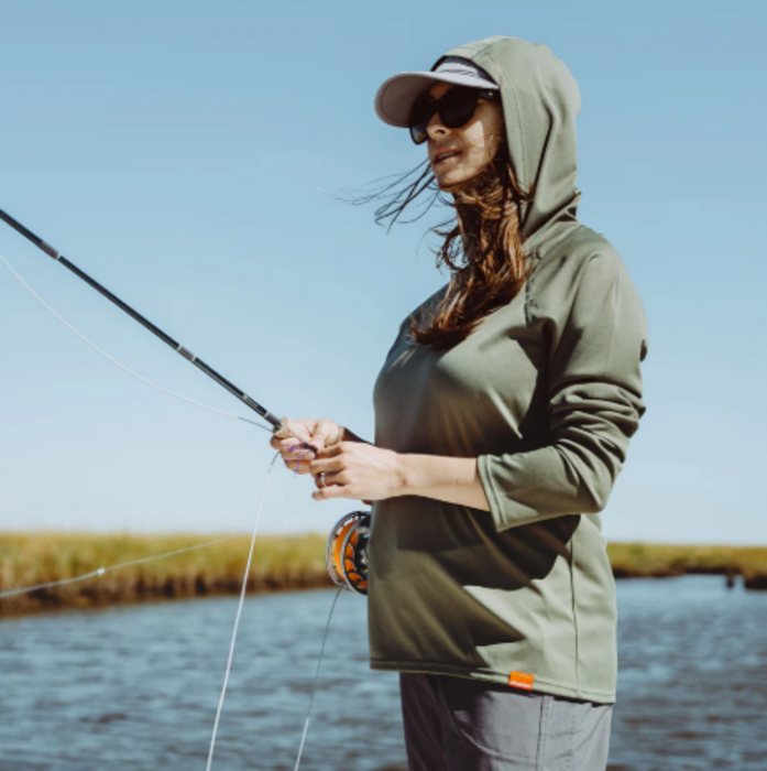 Grundens Womens Tough Sun Hoodie