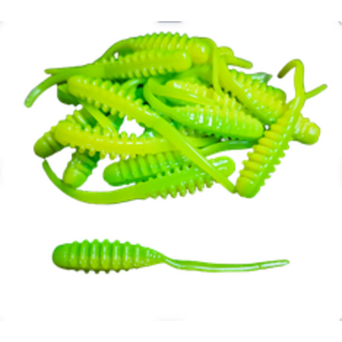 JamFab Jigs Zipper Crappie Minnow Lemon Line