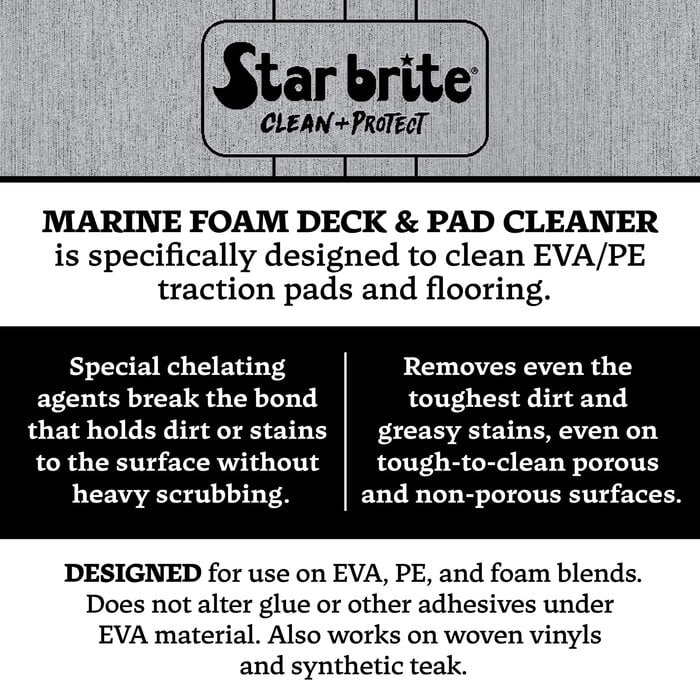 Star Brite Marine Foam Deck and Pad Cleaner