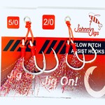 Johnny Jigs Feathered Twin Assist Hooks