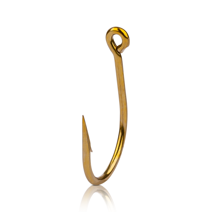 Mustad O'Shaughnessy Short Shank Live Bait Hook, 1x Strong, 3x Short