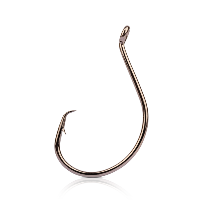 Mustad Demon Perfect In-Line Circle Hook, 1x Strong, 1x Fine