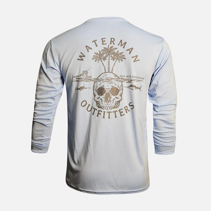 Waterman Outfitters Catch 455 Performance LS Fog Blue