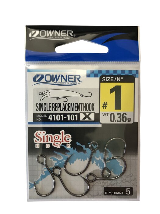 Owner Single Replacement Hook X-Strong