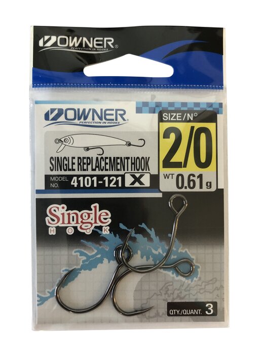 Owner Single Replacement Hook X-Strong