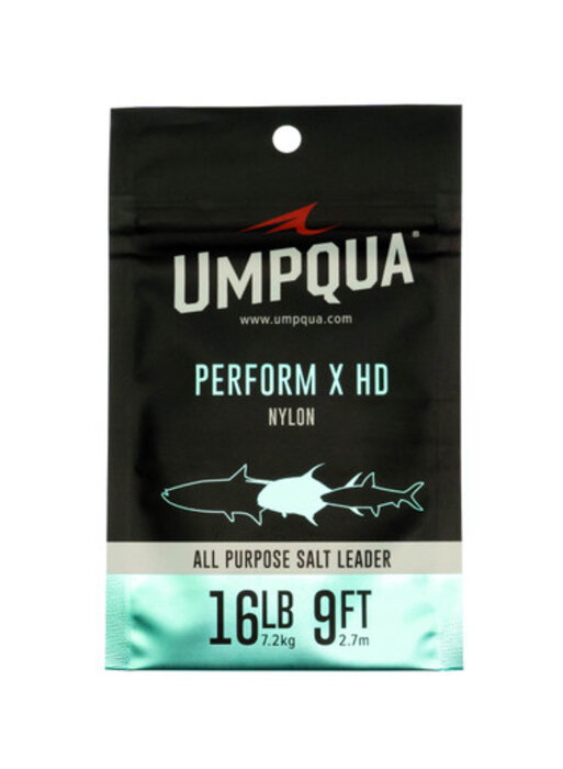 Umpqua Perform X HD All-Purpose Saltwater Leader, Clear