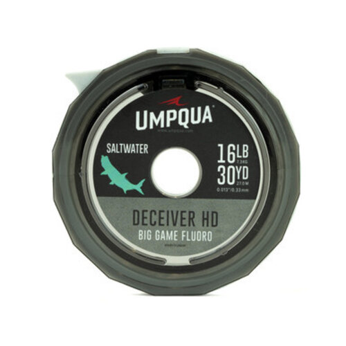 Umpqua Deceiver HD Big Game Fluorocarbon Tippet, Clear