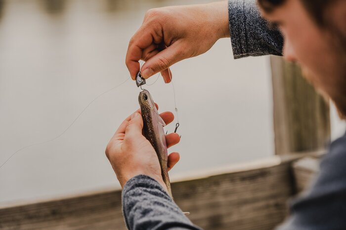 6th Sense Fishing Treble Head Line-Through Jig Head