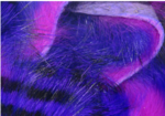 Hareline Dubbin Magnum Tiger Barred Strips