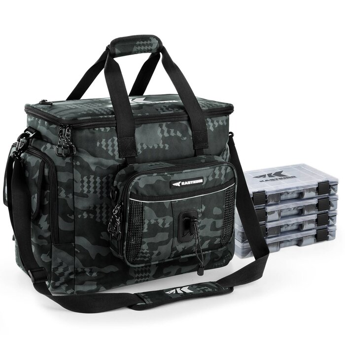 Kastking Bait Space Tackle Bag, Black Camo