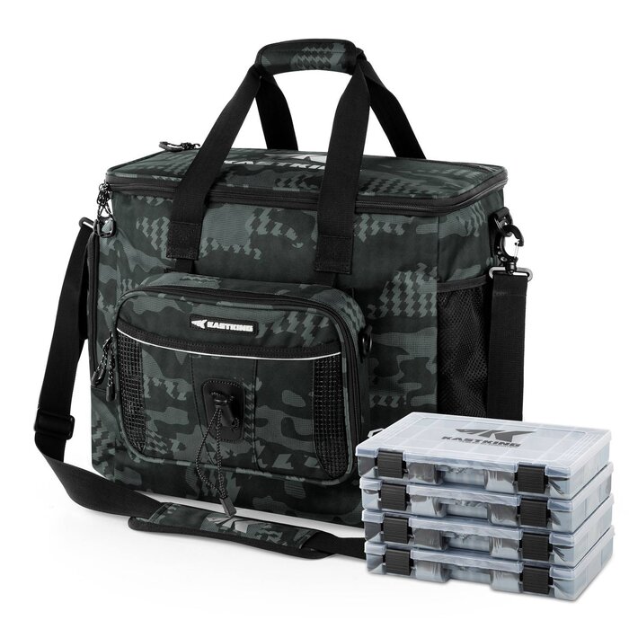 Kastking Bait Space Tackle Bag, Black Camo