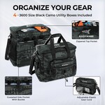 Kastking Bait Space Tackle Bag, Black Camo